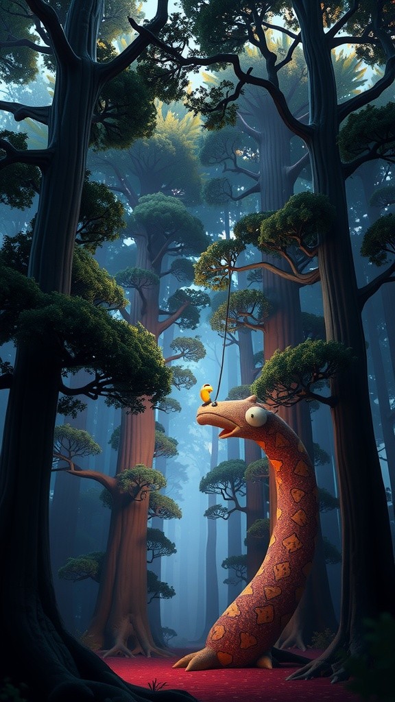 Wisdom and Courage: The Owl and the Eagle's Quest for Water
