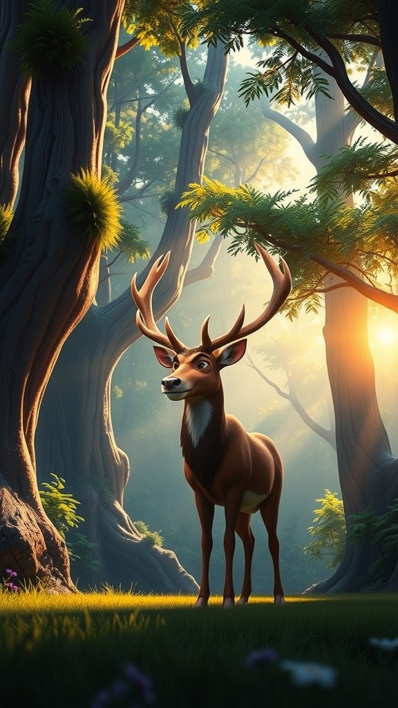 The Stag's Daring Journey