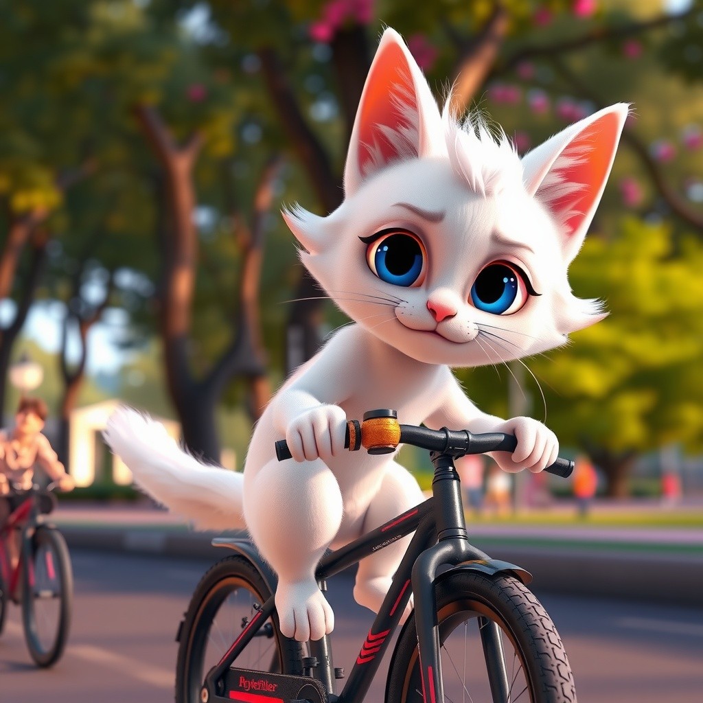 The Culinary Adventures of a Bicycling Cat