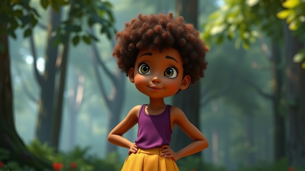 Zoe and the Whispering Woods Adventure