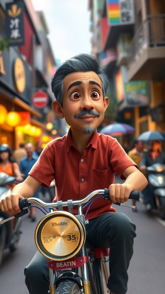 Budi dan Lato-lato: Cerita Ramah Tukang Becak