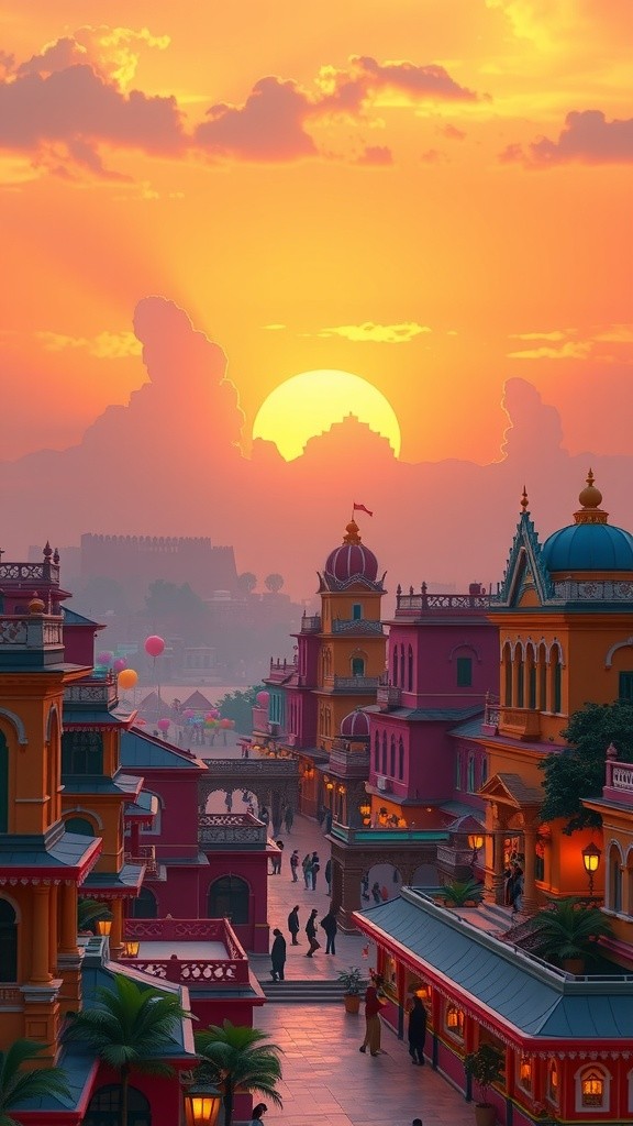 Colors of Love in Vrindavan