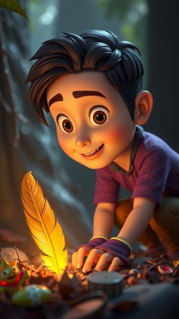 Aren and the Golden Feather