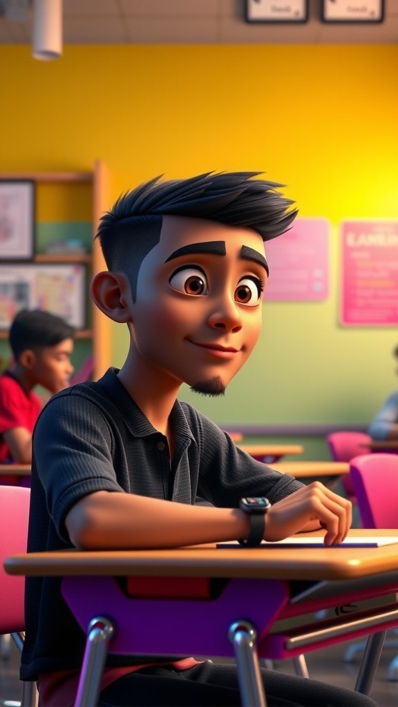 Naufal dan Kejadian Mokel di Kelas