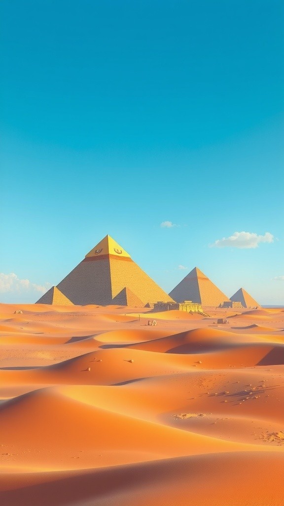 أسرار الأهرامات: لغز البناء والتاريخ