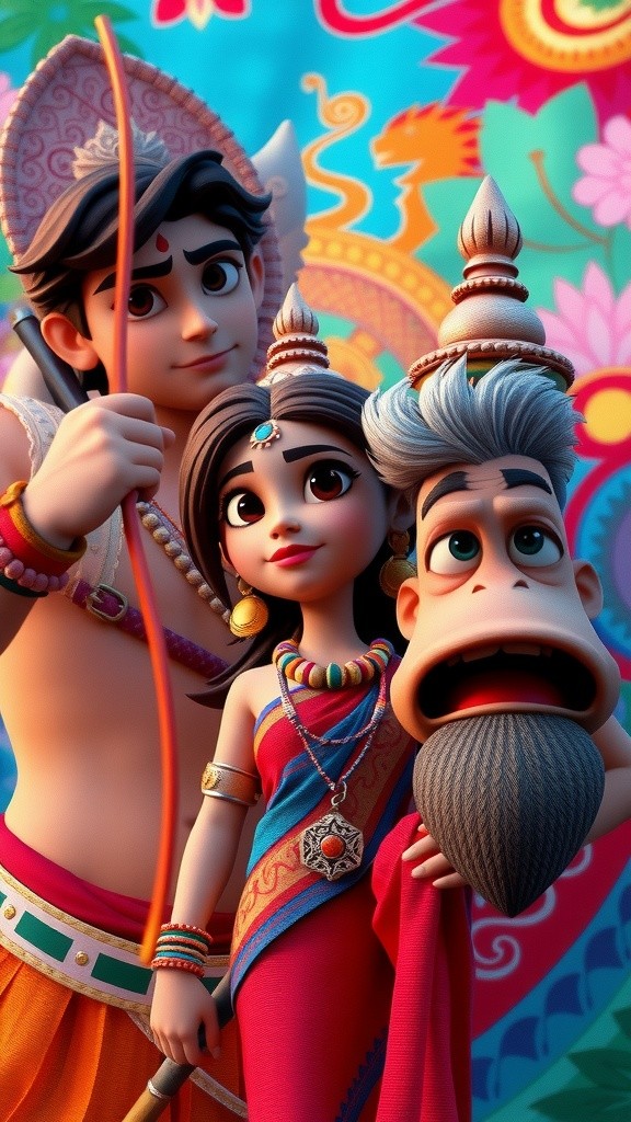 भारतीय पौराणिक कथाएँ: धर्म और अधर्म का युद्ध