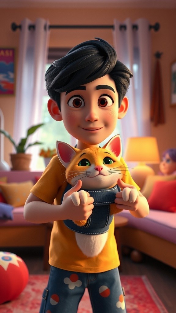 Kucing Terlatih dan Konyolnya Permintaan Teman