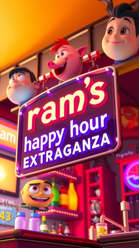 Ram's Happy Hour Extravaganza