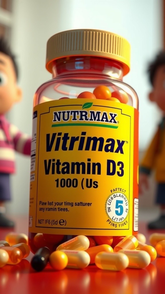 Nutrimax Vitamin D3: Benefits, Usage, and Precautions