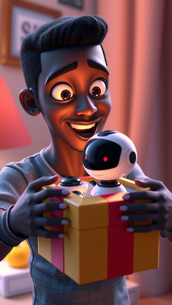 Robot Canggih dan Cermin Lucu Aldi