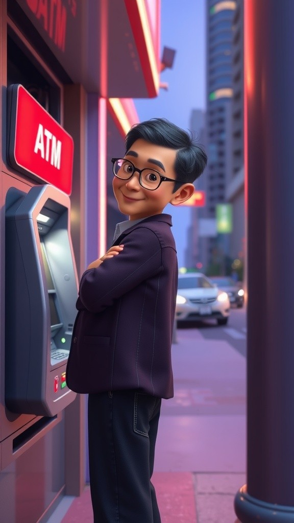 Dialog Lucu Anak dan Ayah di ATM