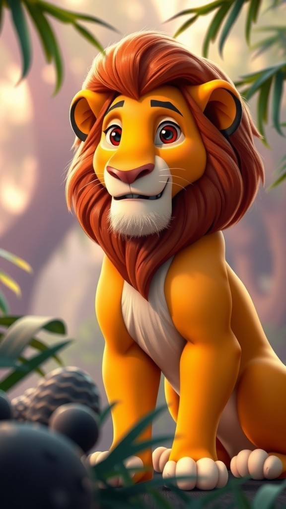 The Lion's Silly Haircut