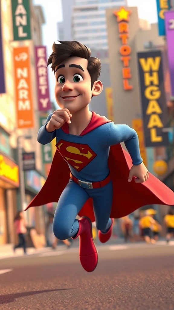 Superhero's Unexpected Water Rescue
