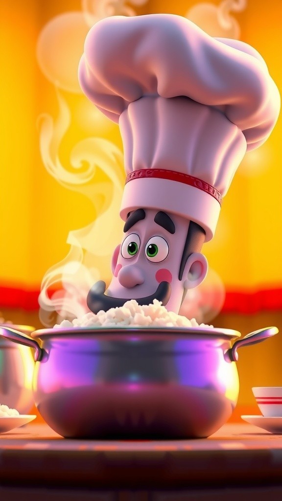Keberanian Chef Nasi Gosong