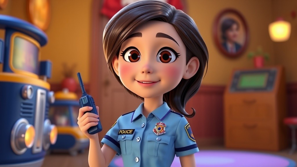 Cika si Polisi Kecil dan Bayu si Perawat Usil