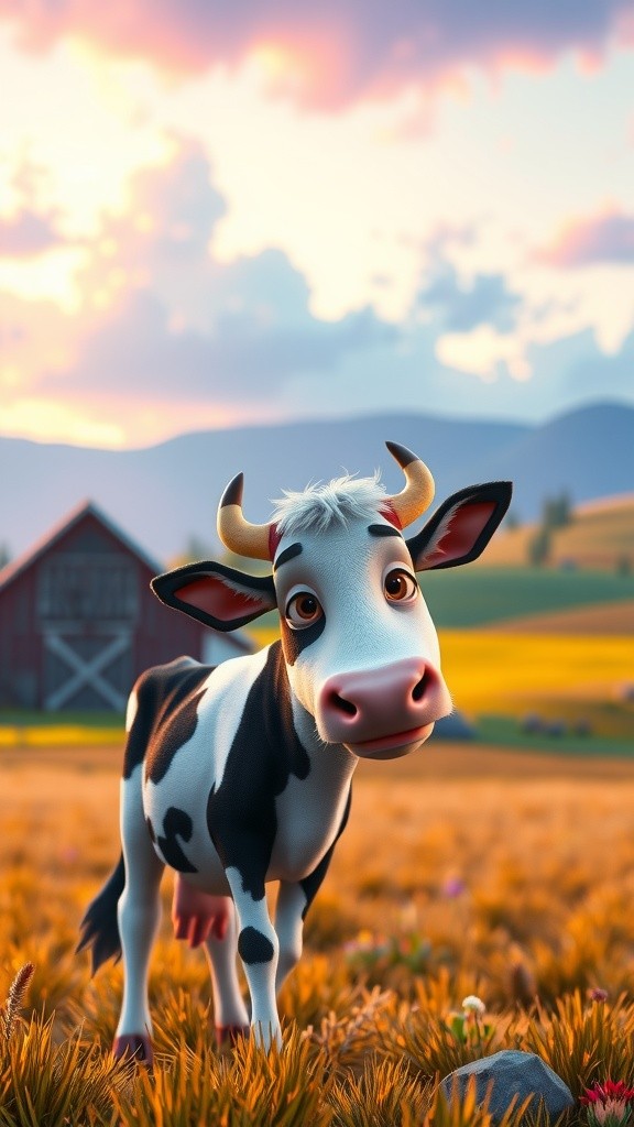 The Brave Cow's Mighty Moo