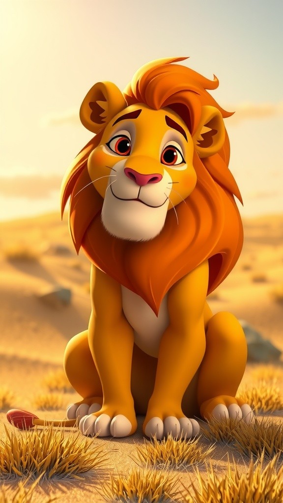 Leo the Lion and Finn the Fox: A Tale of Friendship
