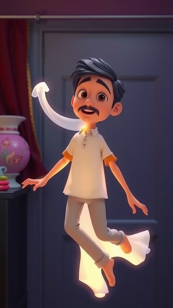 Kakek Hantu dan Cucunya
