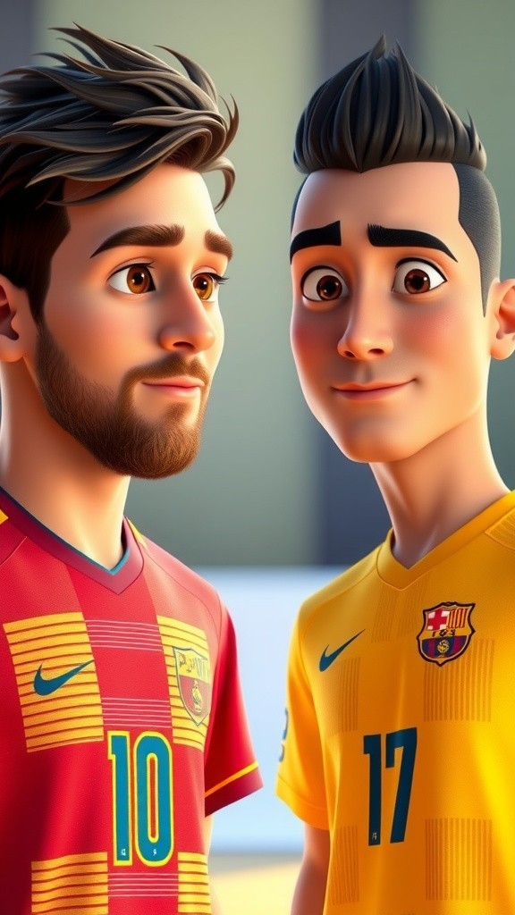 Messi & Ronaldo: The Ultimate Football Dream Team Simulation!