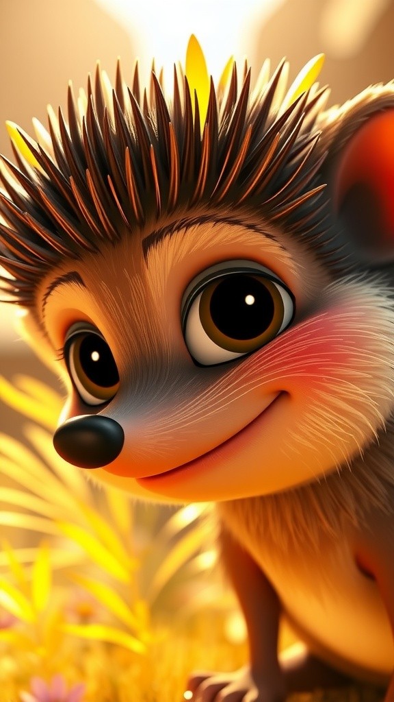 Hazel the Hedgehog: Courage in Spines