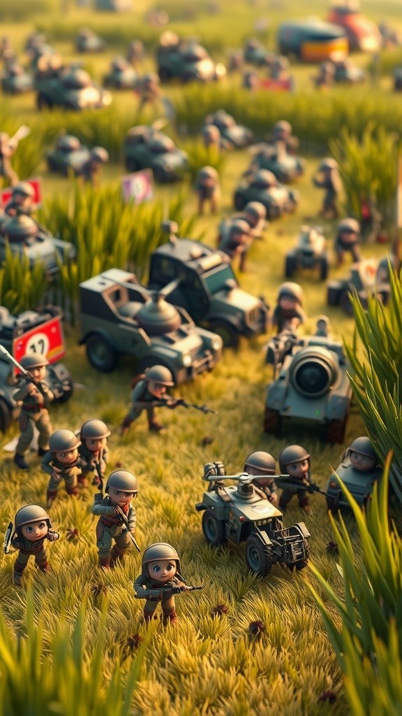 Miniature Mayhem: The Battle of Tiny Town