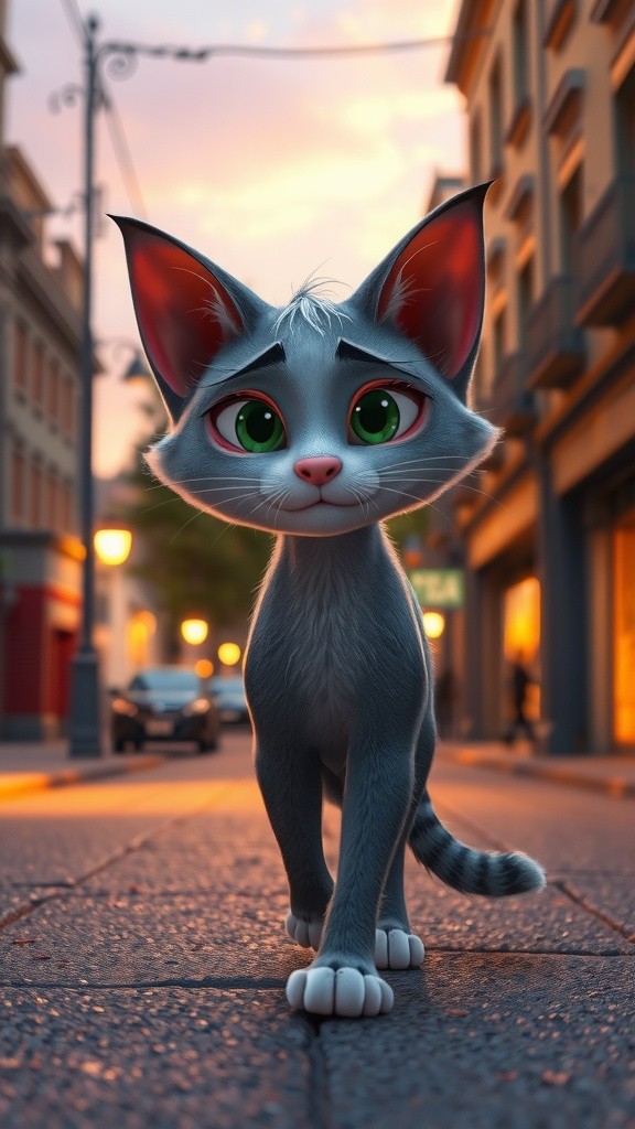 Lily's Dream: A Stray Cat's Story