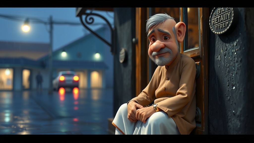 وفاداری کی کہانی: بوڑھا آدمی اور آوارہ کتا