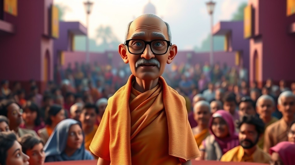 Gandhiji's Commitment to Simplicity and Equality
