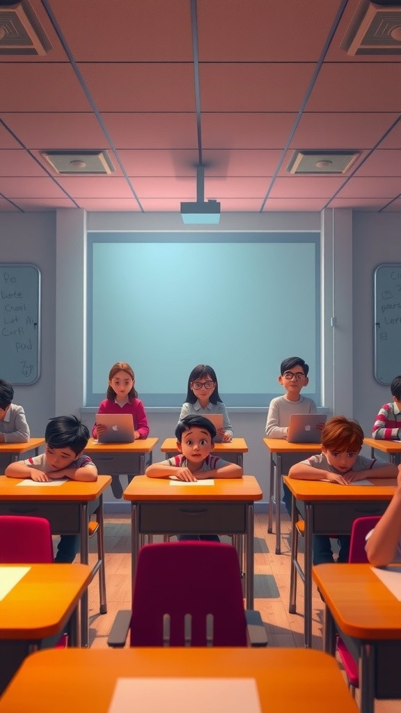 Kekacauan Ujian Matematika: Curi Jawaban di Kelas!