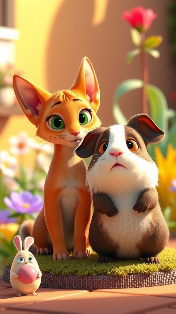 Kucing dan Marmut: Perlombaan yang Tak Terduga