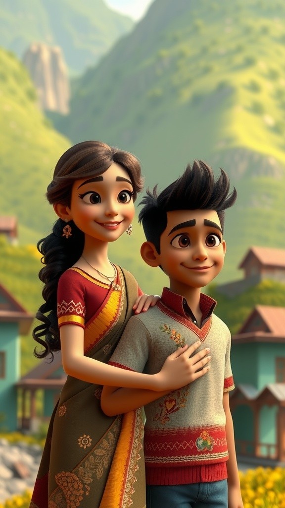 इंद्रधनुष की प्रेम कहानी