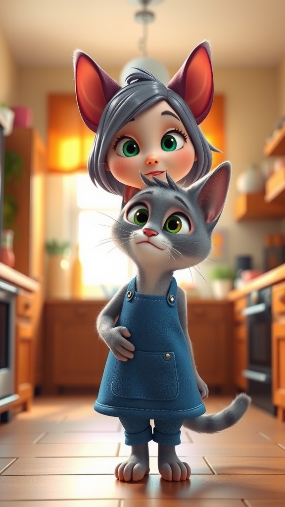 Mimi the Cooking Cat: A Culinary Adventure