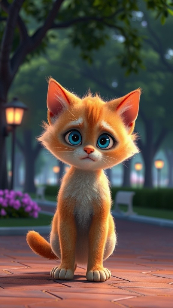 The Lost Kitten's Journey Home