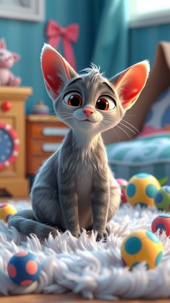 Mimi Si Kucing Lucu dan Bola Ajaib