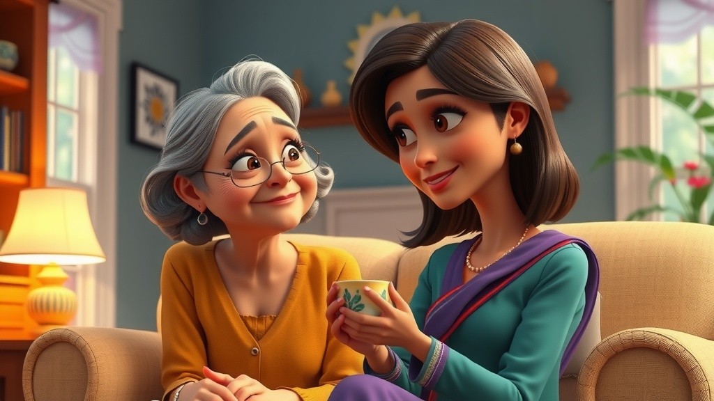 دادی اماں کا کہانیوں کا امتحان