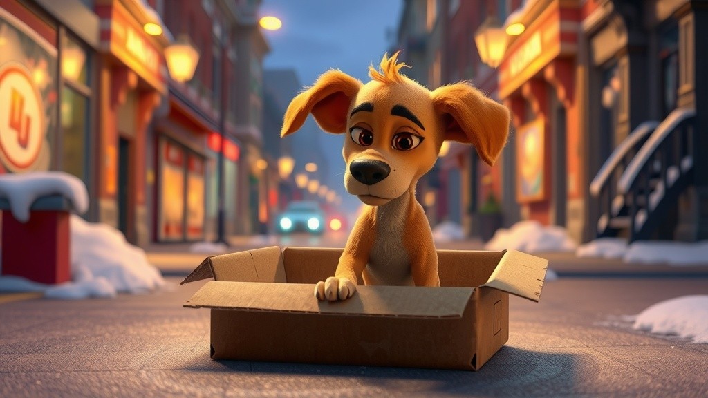 Un nuevo hogar para un perro abandonado