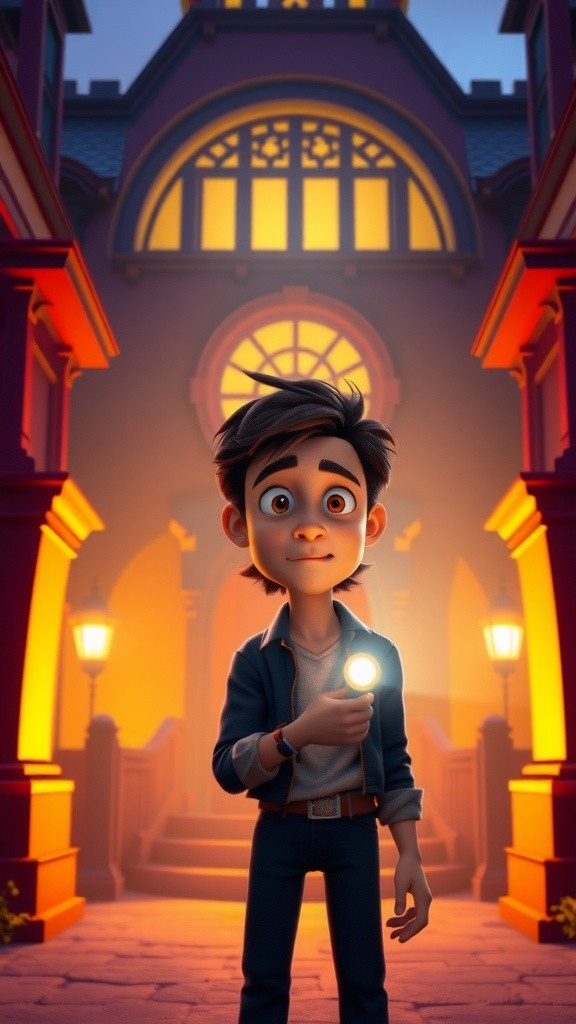 Haunted House Horror: A Tale of Two Friends