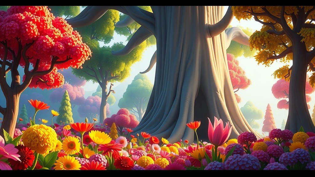 Lina et la Forêt des Couleurs Oubliées