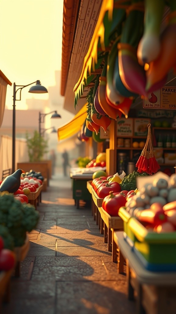 Dawn Dreams: A Boy's Journey in the Market