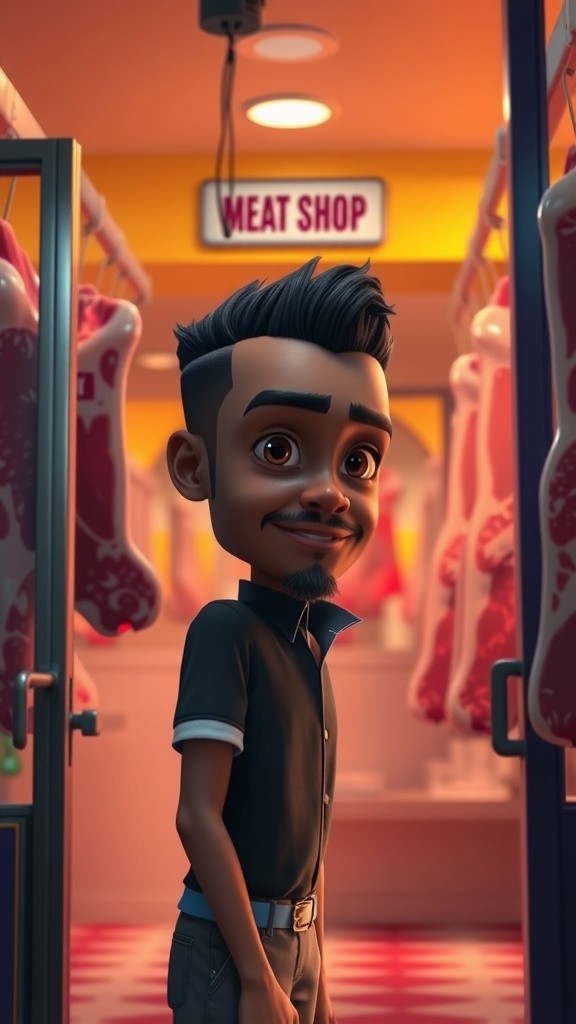 Bukti Bukan Sapi di Toko Daging