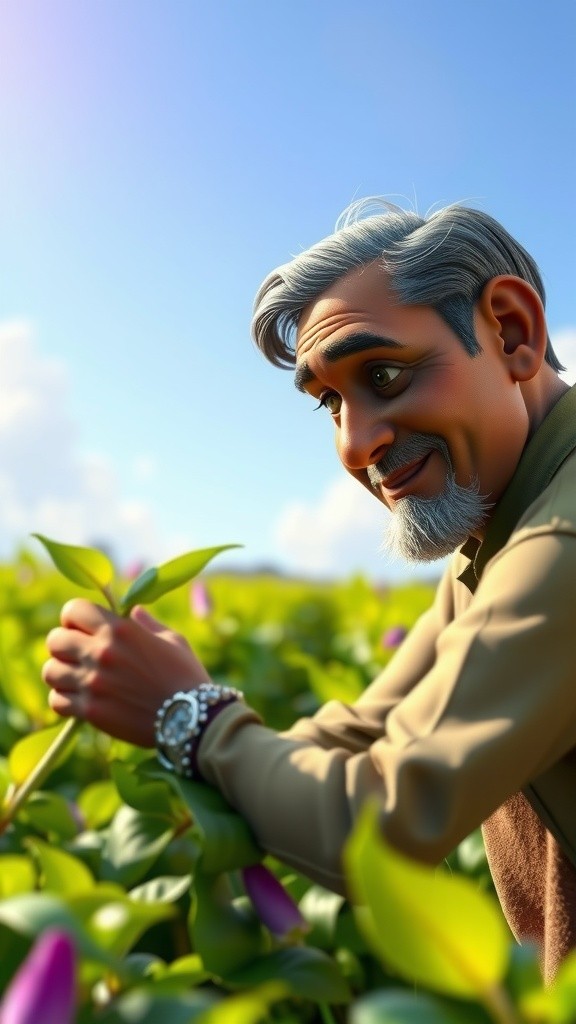 সৎ কৃষকের গল্প
