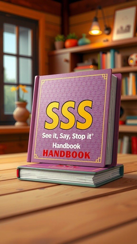 Présentation du livre 'SSS: See it, Say it, Stop it Handbook'