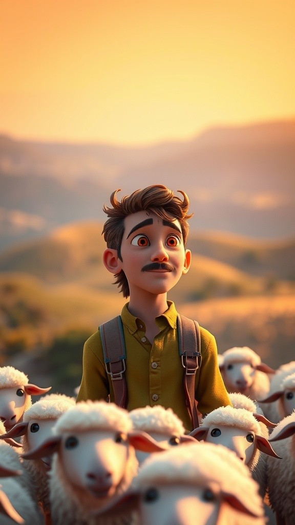 David and Goliath: The Brave Young Shepherd