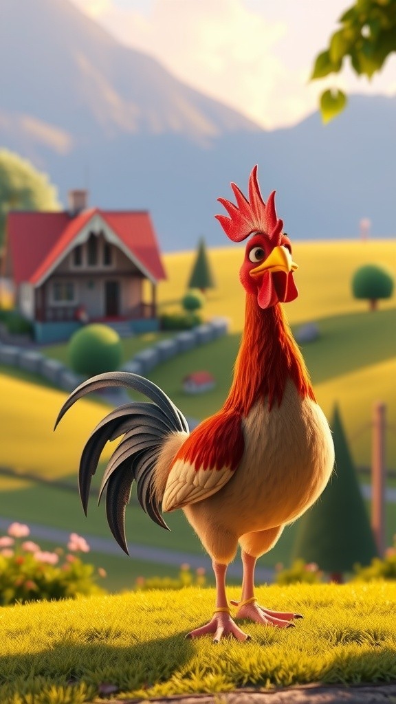 Jojo: Ayam Jago yang Ingin Menjadi Penyanyi