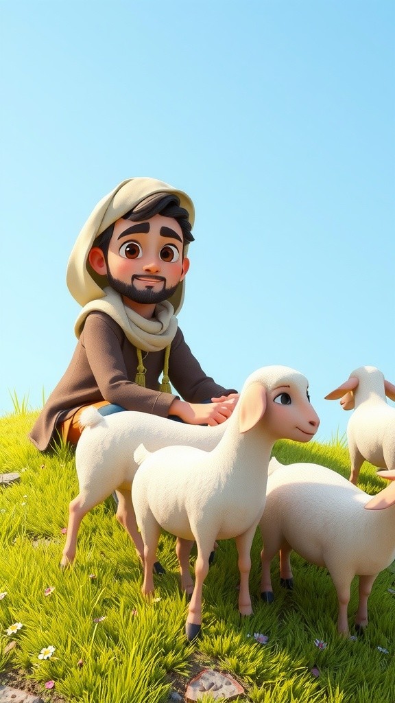 David and Goliath: The Courageous Shepherd Boy