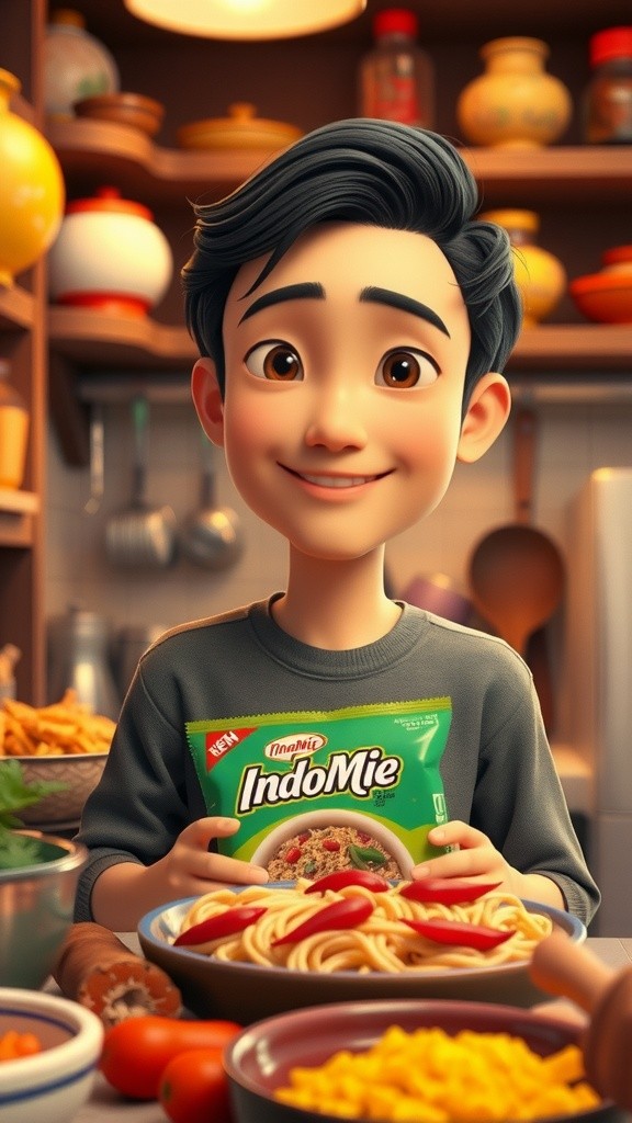 Crunchy Indomie Delight!