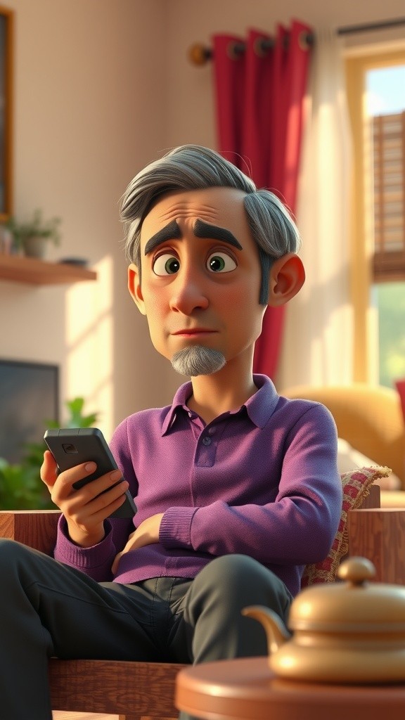 Kakek dan Teknologi: Mimpi Buruk dari Videocall!