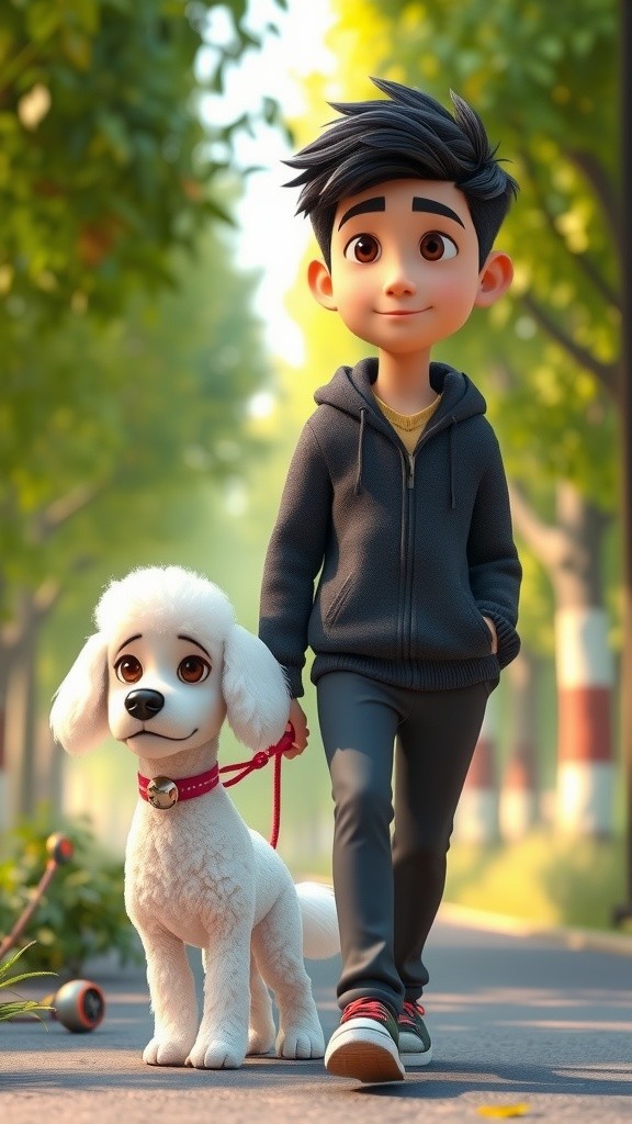 Anjing Poodle yang Suka Menyanyi Dangdut Koplo