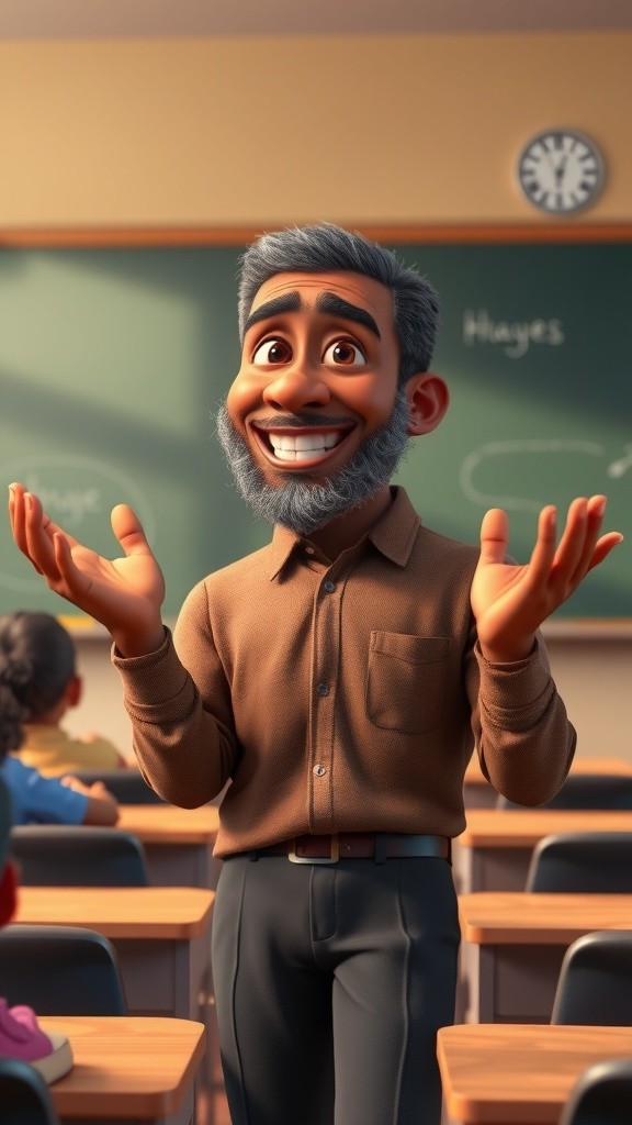 Descripción del atuendo de un niño para la escuela