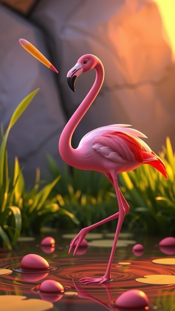Why Do Flamingos Stand on One Leg?